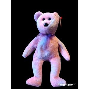 TY Beanie Babies, Clubby, 5th Anniversary Edition, 06/20/2002, Pink, 9 Inches